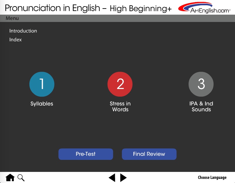 pronunciation in english