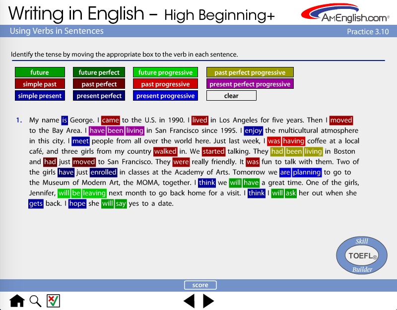 escribir en inglés